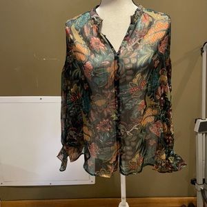 Scotch and soda blouse Sz s